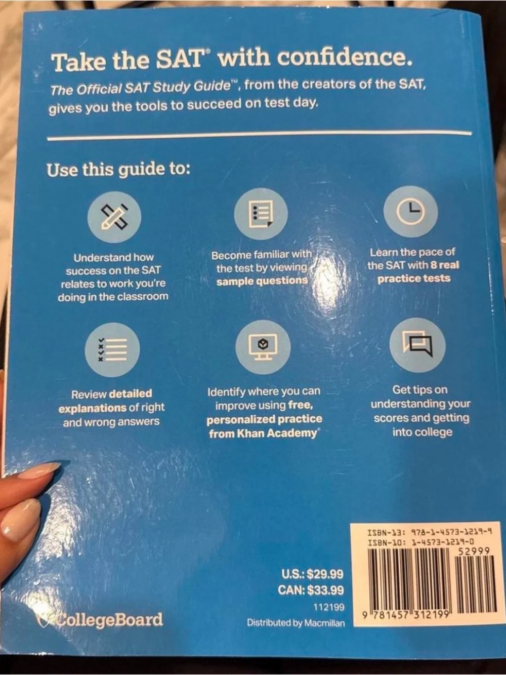 Official SAT Study Guide - Blue Cover